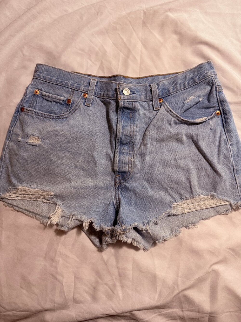 Levi's 501 Original Women's High-Rise Shorts Size 34